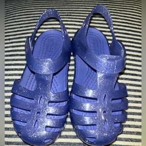 Toddler jelly crocs size 8T